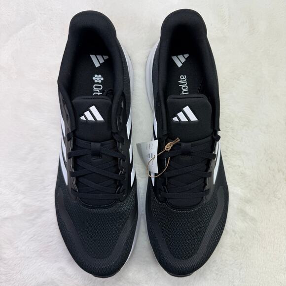 ADIDAS MENS RUNFALCON 5 RUNNING SHOES - BLACK - SIZE 12 NWB - Picture 8 of 11